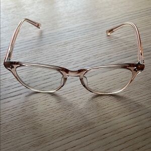 Chic Transparent Pink Glasses